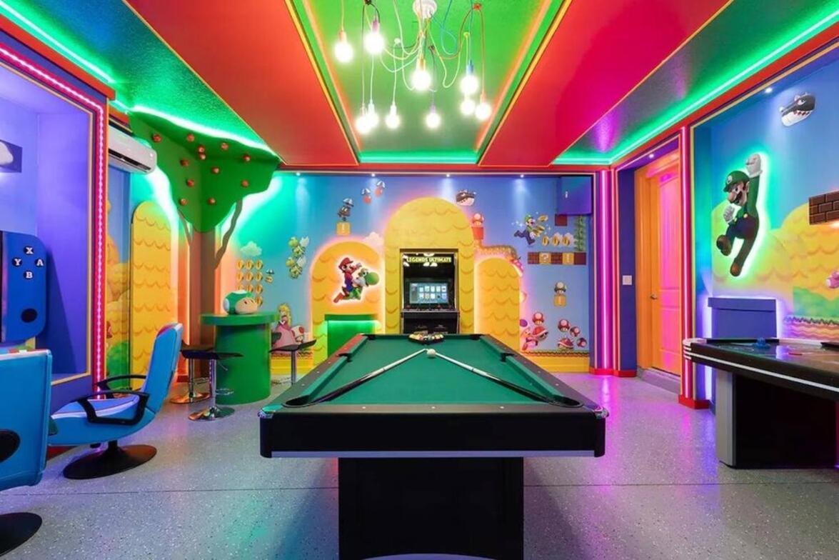 Gorgeous Home W Game Room Heated Pool Spa 奥兰多 外观 照片